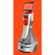 Robot d'accueil autonome jusqu'à 12h - Hôte/concierge disponible 24/24 7/7 - Korben Welcome Nova