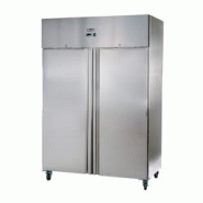 Romux® Armoire Réfrigérée Négative 2 Portes 134 cm avec Refroidissement Froid Ventilé en Acier Inox avec Capacité de 1065 L - 6 Étagères et 7 Romux® Armoire Réfrigérée Négative 2 Portes 134 cm avec Refroidissement Froid Ventilé en Acier Inox avec Capacité de 1065 L - 6 Étagères et 7