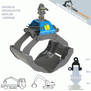 Benne de reprise Bdv pour manutention, terrassement et reprise de matériaux - Référence: BDV Benne de reprise Bdv pour manutention, terrassement et reprise de matériaux - Référence: BDV