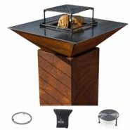 GRILLCHIC pack privilège brasero cevenol corten normal carre 74 simple cuve - marron paprivbrcoscce_normal_carre GRILLCHIC pack privilège brasero cevenol corten normal carre 74 simple cuve - marron paprivbrcoscce_normal_carre