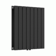 Helloshop26 - Radiateur à panneaux design double 809 watts acier 60 x 60 cm noir 03_0010486 - noir acier 3000225245160