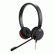 Jabra 14401-21 casque Avec fil Arceau Bureau/Centre d'appels Noir