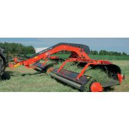 Merge maxx - andaineur à tapis - kuhn - une largeur d'andainage de 6,20 m à 11 m en un seul passage_1