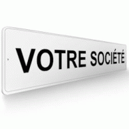 Panneau de signalisation pour parking Personnalisable société - 48 x 10 cm DECOHO - blanc 3701563934999 Panneau de signalisation pour parking Personnalisable société - 48 x 10 cm DECOHO - blanc 3701563934999