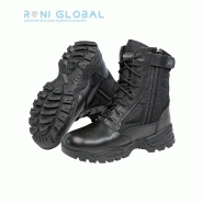 Ranger de sécurité antidérapant en nubuck et cuir - MEGATECH DOUBLE ZIP CITYGUARD - Semelle résistante aux hydrocarbures et abrasion_0