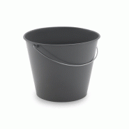 SP BERNER - Seau 12 L - gris plastique SB181