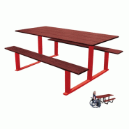 Table pique-nique RIGA stratifié