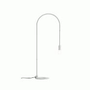 Zafferano - Lampe de table Filo avec ampoule E27 max 60W incluse, orientable à 200, H 113 cm, IP20, métal peint - Blanc - blanc 8054346790042