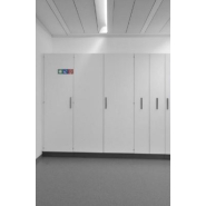 Armoire de rangement traditionnelle ouverte ou fermée hauteur totale de 2 090 mm