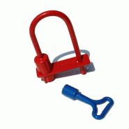 Cadenas Pompier Clé Triangle 11 mm