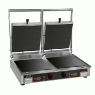 Grill Panini vitrocéramique rainurée double, Cuisson Rapide, 6000W, 220V - MONO