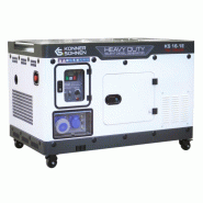 Groupe électrogène résidentiel et commercial 16 kVA insonorisé AVR - KÖNNER & SÖHNEN - 16-1E
