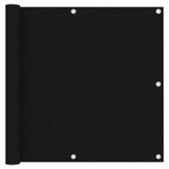 Helloshop26 - Écran de balcon brise pare vue protection confidentialité 90 x 400 cm tissu oxford noir 02_0010280 - 3000560582722 Helloshop26 - Écran de balcon brise pare vue protection confidentialité 90 x 400 cm tissu oxford noir 02_0010280 - 3000560582722