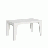 Itamoby Table extensible 90x160/420 cm Naxy Frêne Blanc - blanc VETANAXYXX420-BF
