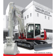 Pelle sur chenille  - Takeuchi TB2150 (Déport pied de flèche)