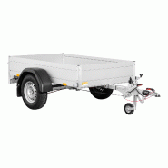 Remorque SARIS MAC ALU - 1 essieux freiné - PTAC 1350 Kg - 205 x 133 cm - Reference - FOURGON_C300_Alu