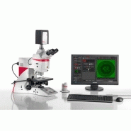 Système de microscope en fluorescence las x widefield systems