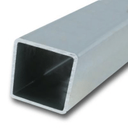 TUBE CARRÉ, ACIER GALVANISÉ, SUR MESURE