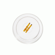 Zafferano Teca Winter Game Verres Tumbler en Verre Borosilicaté avec Décoration Tridimensionnelle Traîneau Capacité 35 cl Artisanat Artistique de
