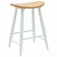 Chaises de salle à manger 2 pcs Blanc 46 x 37 x 63 cm Modèle Orion Nordique - 8721359374926