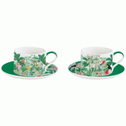 EASY LIFE Coffret 2 tasses Déjeuner 24 cl - Exotic Heaven - 035-1195224