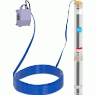 Hillvert - hillvert Pompe Submersible 95 mm / 3.75'' - 6000 l/h - 1100 W - 20 m de câble / 102 m de hauteur d'élévation - Inox, Pompe À Eau - 4062 Hillvert - hillvert Pompe Submersible 95 mm / 3.75'' - 6000 l/h - 1100 W - 20 m de câble / 102 m de hauteur d'élévation - Inox, Pompe À Eau - 4062