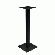 Piètement Entry Ht90 en acier noir pour table d'intérieur 70x70, Ø70cm maxi