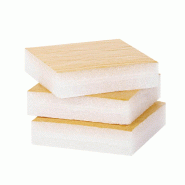 Plot Adhésif Mousse - 515996 – 100x100 mm - Épaisseur mousse 25 mm_0