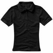 Polo manches courtes pour femmes Calgary - 100% coton maille piquée 200 g/m² - Col et poignets en tricot plat Polo manches courtes pour femmes Calgary - 100% coton maille piquée 200 g/m² - Col et poignets en tricot plat