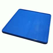 RM GASTRO Couvercle du panier plastique bleu 50x50x4 REDFOX - C 1200 - REDFOX - 0615402856164