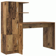 VidaXL Bureau 2 pcs Bois ancien Modèle Titan Select Plus - 8721158934703