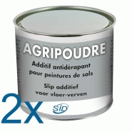 Additif antidérapant pour peintures de sols agripoudre