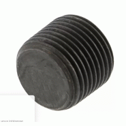Bouchon ABS fileté mâle gaz conique PN 10 - Référence 0701155101 - Taille G 3/8"