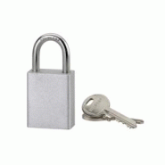 Cadenas à clé Cobble, extérieure, acier, anse inox, 38mm, couleurs assorties - THIRARD - gris 3150260965087 Cadenas à clé Cobble, extérieure, acier, anse inox, 38mm, couleurs assorties - THIRARD - gris 3150260965087
