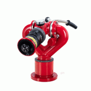 Canon incendie fixe double poign�e - 1800 l/min - port�e 60 m - pression 8 bar