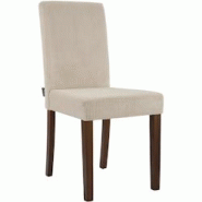CLP Chaise de salle à manger Ina velours côtelé Marron clair/Antique foncé - marron textile 326067 CLP Chaise de salle à manger Ina velours côtelé Marron clair/Antique foncé - marron textile 326067