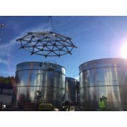 Couverture autoportante rigide pour bassins en aluminium, acier vitrifié, inox ou GRP_0