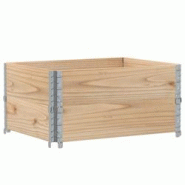 Helloshop26 - Jardinière bac lit surélevé plantes fleurs terrasse jardin 80 x 60 cm bois de pin massif marron 02_0037876 - 3000213986556 Helloshop26 - Jardinière bac lit surélevé plantes fleurs terrasse jardin 80 x 60 cm bois de pin massif marron 02_0037876 - 3000213986556