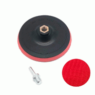 Plateau Abrasif Support Auto-Agrippant Semi-Rigide D. 150 x ép. 10 mm x M14 ou Cylindrique D. 8 mm - 733525 - Beast - gris 5907698029915 Plateau Abrasif Support Auto-Agrippant Semi-Rigide D. 150 x ép. 10 mm x M14 ou Cylindrique D. 8 mm - 733525 - Beast - gris 5907698029915