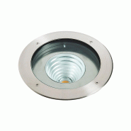 ROSSINI ILLUMINAZIONE Spot Led Encastrable Au Sol Setup 23,3W 46° 3000K Ip67 Ik09 En Acier Satiné Et Aluminium - Groupe Rossini - SET001