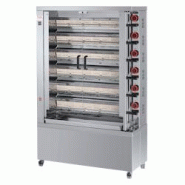 Rôtissoire professionnelle à gaz 36 poulets Feca - 634438735137