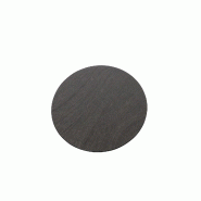 Schneider - Plateau de présentation "Sahara dark", Ø 320 x 6 mm - marron plastique 226420