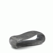 Stones Foulard Table Basse (123X60X34H) En Pierre Fossile Grise - gris 8033959250761