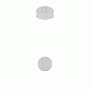 Suspension Bora Space 8W 38º LED avec interrupteur CCT 2700K-3200K-4000K, finition blanc mat pour système modulaire - Beneito & Faure - blanc 843659