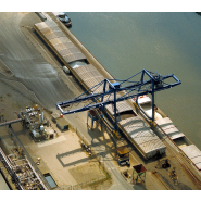 Toit découvrable pour installations portuaires