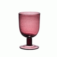 Verre à pied 28 cl Luberon bullé violet x6 - Rond Verre Table Passion 7.5x7.5 cm - violet verre 3106233020888 Verre à pied 28 cl Luberon bullé violet x6 - Rond Verre Table Passion 7.5x7.5 cm - violet verre 3106233020888