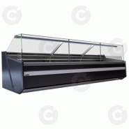 Vitrine réfrigérée ventilée service arrière - vitrage droit - froid positif ventilé +1/+10°C - plusieurs dimensions disponibles Vitrine réfrigérée ventilée service arrière - vitrage droit - froid positif ventilé +1/+10°C - plusieurs dimensions disponibles