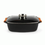 Excelsa casserole Slow Cook 5 L en aluminium noir - noir aluminium 66132 Excelsa casserole Slow Cook 5 L en aluminium noir - noir aluminium 66132