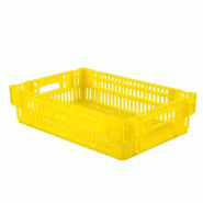 GASTROLAND Caisse liaison froide GILAC HACCP 27 L - Jaune - jaune 3701666010392