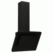 Gogarden Hotte murale 60 cm Acier inoxydable et verre trempé Noir - 8720286661611